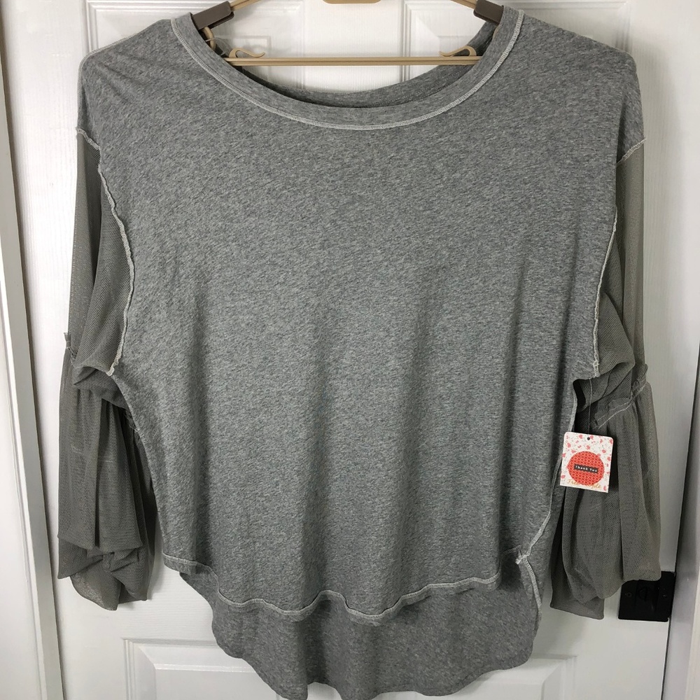 NWT Free People Still Got It Long Sleeve Tee Size